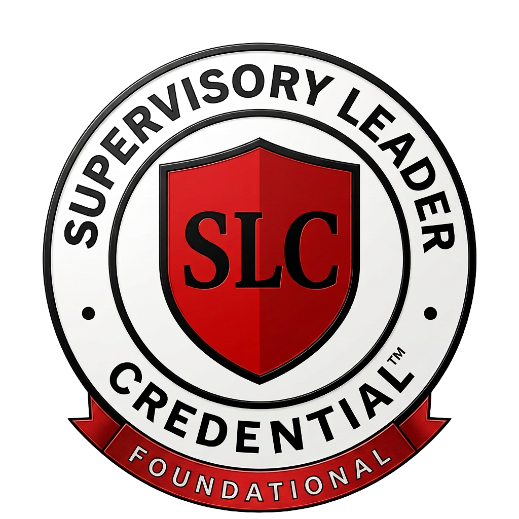 Foundational tier Supervisory Leader Credential badge.