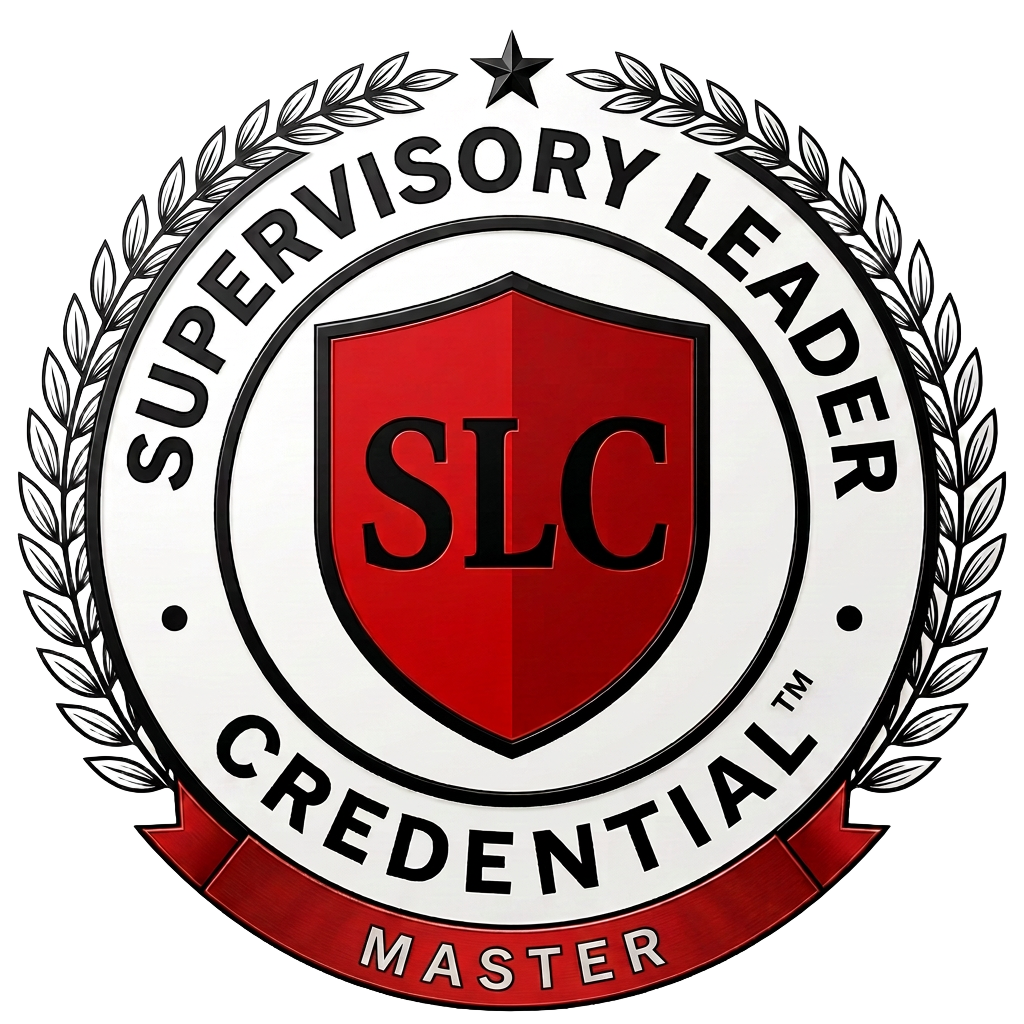 Master tier Supervisory Leader Credential badge.